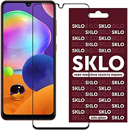 Защитное стекло SKLO 3D Full Glue Samsung A315 Galaxy A31 Black - фото Защитное стекло SKLO 3D Full Glue Samsung A315 Galaxy A31 Black