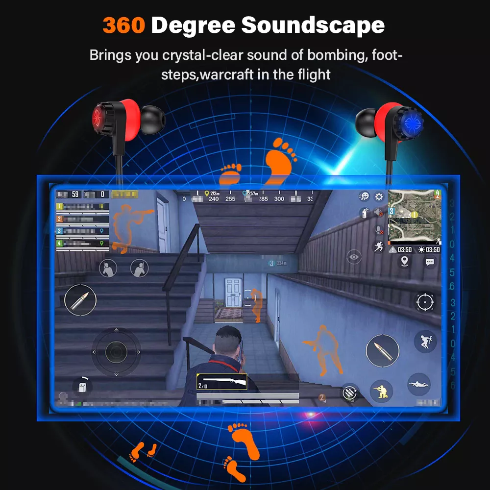 Наушники Dacom GH02 Red - фото 3