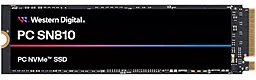 SSD Накопитель WD SN810 256 GB (SDCQNRY-256G_OEM) - фото SSD Накопитель WD SN810 256 GB (SDCQNRY-256G_OEM)