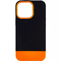 Чехол Epik TPU+PC Bichromatic для Apple iPhone 13 Pro (6.1") Black / Orange