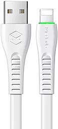 Кабель McDodo Flying Fish LED USB-A - Lightning 10w 1.2м cable White (CA-6360) - фото Кабель McDodo Flying Fish LED USB-A - Lightning 10w 1.2м cable White (CA-6360)
