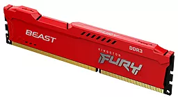 Оперативна пам'ять Kingston Fury 4 GB DDR3 1866 MHz Beast Red (KF318C10BR/4)