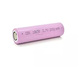 Акумулятор Voltronic EL 18650 2000mAh 3.7V (YT26398) 1шт Pink 3.7 V