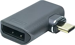 Видео переходник (адаптер) USB Type-C - DisplayPort v1.4 8k 60hz black (CA914265) PowerPlant - фото Видео переходник (адаптер) USB Type-C - DisplayPort v1.4 8k 60hz black (CA914265) PowerPlant