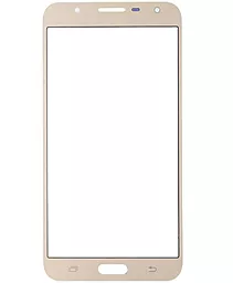 Корпусное стекло дисплея Samsung Galaxy J7 Neo J701 Gold - фото Корпусное стекло дисплея Samsung Galaxy J7 Neo J701 Gold
