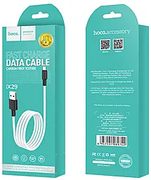Кабель Hoco X29 Superior Style USB-A - micro USB 10w 1м cable White - мініатюра 5 Кабель Hoco X29 Superior Style USB-A - micro USB 10w 1м cable White - мініатюра 5