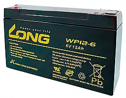 Аккумуляторная батарея Long 12V 9Ah (WP1236VO) AGM