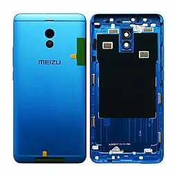 Задняя крышка корпуса Meizu M6 Note со стеклом камеры Original Blue