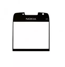 Корпусне скло дисплея Nokia E71 Black