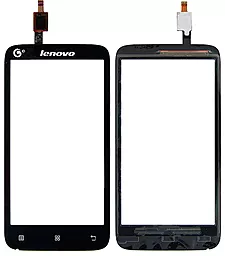 Сенсор (тачскрин) Lenovo A398T Plus Black - фото Сенсор (тачскрин) Lenovo A398T Plus Black