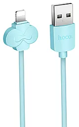 USB Кабель Hoco X18 Butterfly Lightning Cable Sky Blue