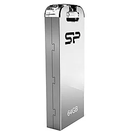 Флешка Silicon Power 64GB Touch T03 USB 2.0 (SP064GBUF2T03V3F) Silver - фото Флешка Silicon Power 64GB Touch T03 USB 2.0 (SP064GBUF2T03V3F) Silver