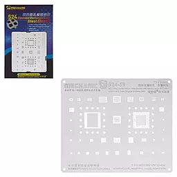 BGA трафарет (для реболлинга) Mechanic S24-59 HI kirin 960 / HI3660 CPU - фото BGA трафарет (для реболлинга) Mechanic S24-59 HI kirin 960 / HI3660 CPU