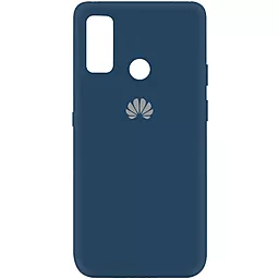 Чехол Epik Silicone Cover My Color Full Protective (A) Huawei P Smart 2020 Navy Blue