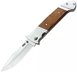 Нож SOG Fielder (FF30-CP) Wood - фото Нож SOG Fielder (FF30-CP) Wood
