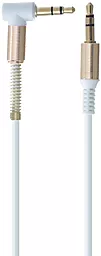 Аудио кабель EasyLife SP-206 AUX mini Jack 3.5mm M/M Cable 1 м белый