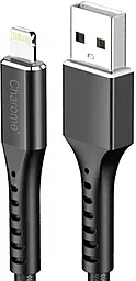 Кабель Charome C22-03 USB-A - Lightning 12w 2.4a 1м cable Black - фото Кабель Charome C22-03 USB-A - Lightning 12w 2.4a 1м cable Black