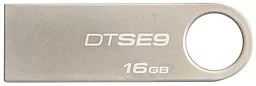 Флешка Kingston DataTraveler SE9 16Gb Silver (DTSE9H/16GBZ) - фото Флешка Kingston DataTraveler SE9 16Gb Silver (DTSE9H/16GBZ)