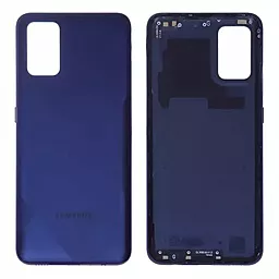 Задняя крышка корпуса Samsung Galaxy A02s A025 Original Blue - фото Задняя крышка корпуса Samsung Galaxy A02s A025 Original Blue