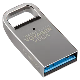 Флешка Corsair Voyager® Vega 128 GB USB 3.0 CMFVV3-128GB Silver - фото Флешка Corsair Voyager® Vega 128 GB USB 3.0 CMFVV3-128GB Silver