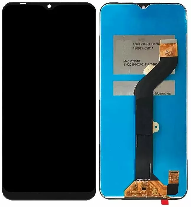 Дисплей Tecno Spark 6 Go (KE5j, KE5k) с тачскрином, оригинал, Black - фото 1