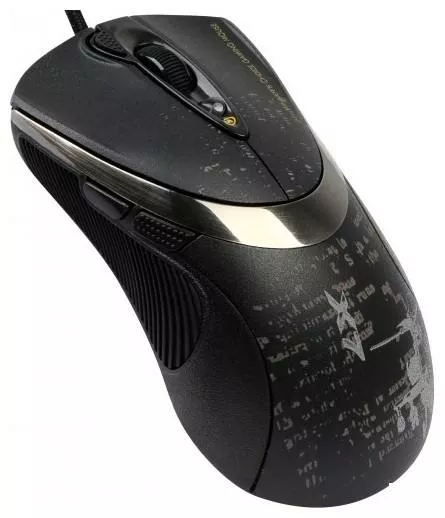 Комп'ютерна мишка A4Tech F4 Black - фото 2
