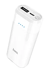 Повербанк Hoco B35A Entourag 5200 mAh White - фото Повербанк Hoco B35A Entourag 5200 mAh White