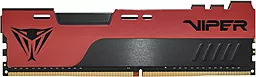 Оперативна пам'ять Patriot DDR4 16GB 3600 MHz Viper Elite II Red (PVE2416G360C0)