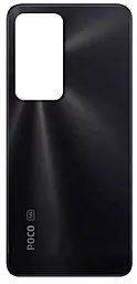Задняя крышка корпуса Xiaomi Redmi K40S / Poco F4 с логотипом "POCO" Original Black - фото Задняя крышка корпуса Xiaomi Redmi K40S / Poco F4 с логотипом "POCO" Original Black