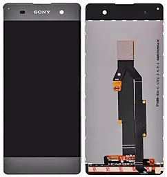 Дисплей Sony Xperia XA (F3111, F3112, F3113, F3115, F3116) с тачскрином, оригинал, Grey