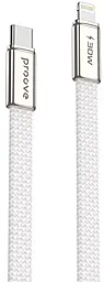 Кабель Proove AirLine USB Type-C - Lightning 30w 3a 1м PD cable White (CCAI30002102)