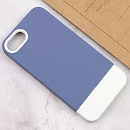 Чехол Epik TPU+PC Bichromatic для Apple iPhone 7, iPhone 8, iPhone SE (2020) (4.7") Blue / White - миниатюра 4