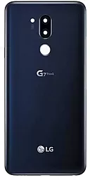 Задняя крышка корпуса LG G7 ThinQ G710 со стеклом камеры Aurora Black