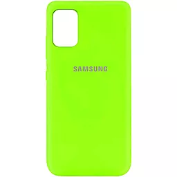 Чохол Epik Silicone Cover My Color Full Protective (A) Samsung M317 Galaxy M31s  Neon green