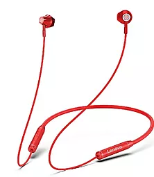 Навушники Lenovo HE06 Red