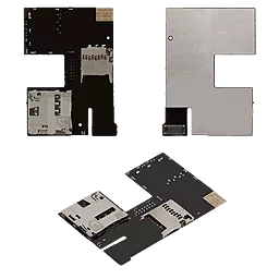 Конектор SIM-карти HTC Desire 500 с шлейфом - фото Конектор SIM-карти HTC Desire 500 с шлейфом