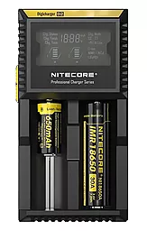 Зарядное устройство Nitecore Digicharger D2 с LED дисплеем (2 канала) - миниатюра 2