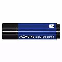 Флешка ADATA 16GB S102PRO Blue USB 3.1 (AS102P-16G-RBL) Blue - фото Флешка ADATA 16GB S102PRO Blue USB 3.1 (AS102P-16G-RBL) Blue