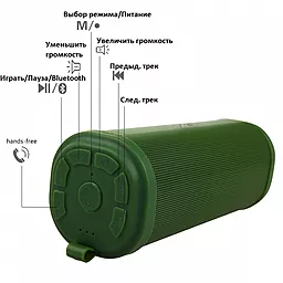 Колонки акустические Mifa F5 Army Green - миниатюра 3