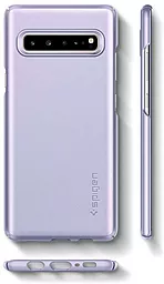 Чехол Spigen Thin Fit Samsung G973 Galaxy S10 Crown Silver (614CS26358) - миниатюра 3