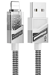 Кабель Borofone BU42 Octavia USB-A - Lightning 12w 2.4a 1.2м cable Gray