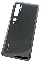 Задняя крышка корпуса Xiaomi Mi Note 10 / Mi Note 10 Pro / Mi CC9 Pro без стекла камеры Midnight Black - миниатюра 2