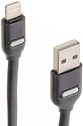 Кабель XO NB150 USB-A - Lightning 10.5w 1м cable Black - фото Кабель XO NB150 USB-A - Lightning 10.5w 1м cable Black