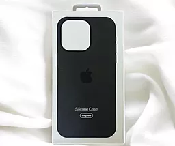 Чехол Silicone Case Full with MagSafe для Apple iPhone 16 Plus Black - миниатюра 2 Чехол Silicone Case Full with MagSafe для Apple iPhone 16 Plus Black - миниатюра 2