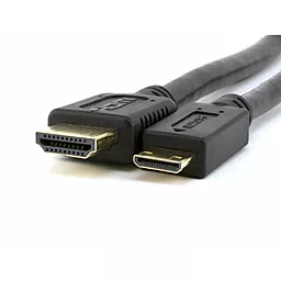 Видеокабель MediaRange HDMI - mini HDMI М-М 1.5 м Black (MRCS165) - миниатюра 2