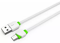 Кабель USB LDNio micro USB Cable White (LS12)
