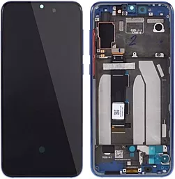 Дисплей Xiaomi Mi 9 SE с тачскрином и рамкой, (OLED), Blue