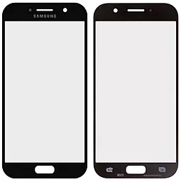 Корпусное стекло дисплея Samsung Galaxy A5 A520F 2017 (с OCA пленкой) (original) Black