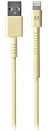 Кабель USB Fresh 'n Rebel Fabriq Lightning Cable 3m Buttercup (2LCF300BC)