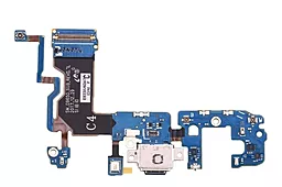 Нижняя плата Samsung Galaxy S9 Plus G965 с разъемом зарядки и микрофоном - фото Нижняя плата Samsung Galaxy S9 Plus G965 с разъемом зарядки и микрофоном